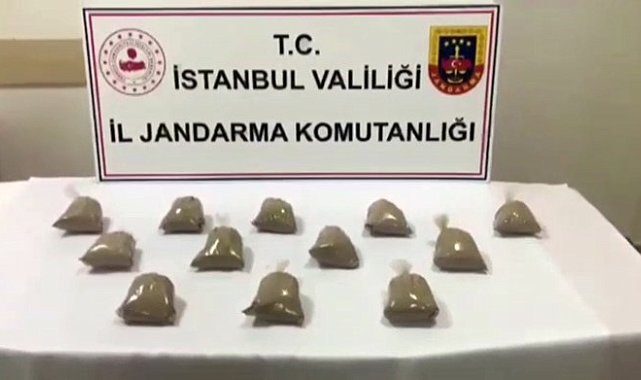 İstanbul’da uyuşturucu operasyonu! Yangın tüpleri içerisinde 43 kilo eroin ele geçirildi