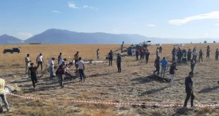 Nevşehir'de eğitim uçağı düştü