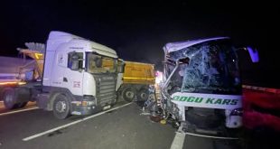 Anadolu Otoyolu'nda feci kaza! Çok sayıda yaralı var