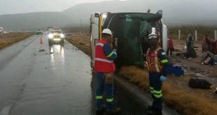 Direksiyon hakimiyeti kaybedilen yolcu otobüsü devrildi: 8 ölü