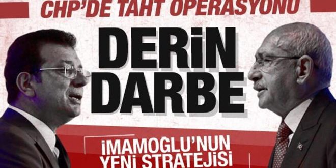 CHP'de kazan kaynıyor; İmamoğlu'ndan derin darbe!