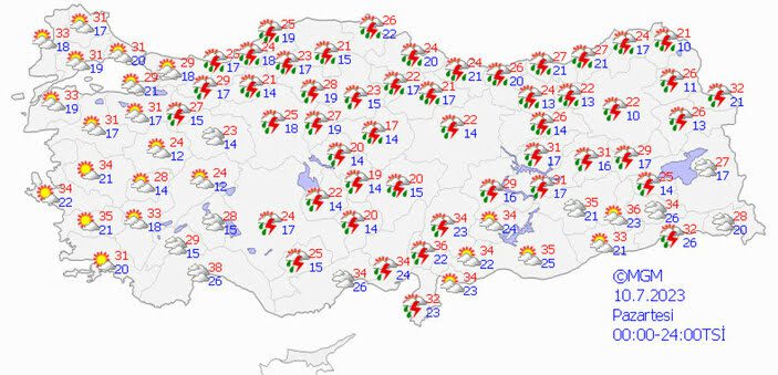 Meteoroloji uyardı: Aşırı sıcaklar geliyor!
