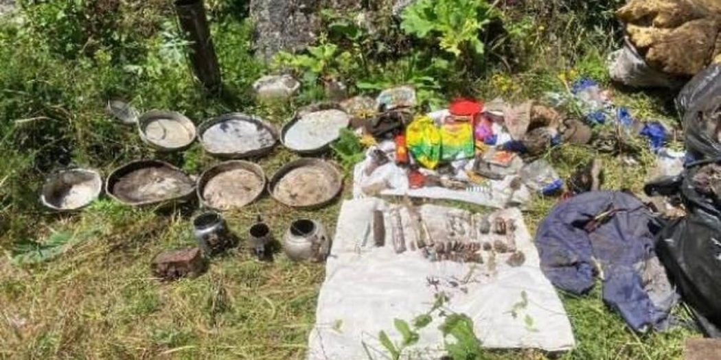 Tokat’ta PKK sığınağı bulundu