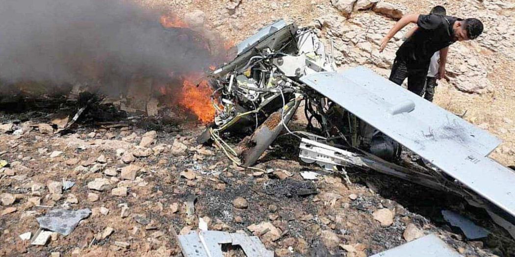 Türk İHA’sı Irak Kürt bölgesinde düşürüldü