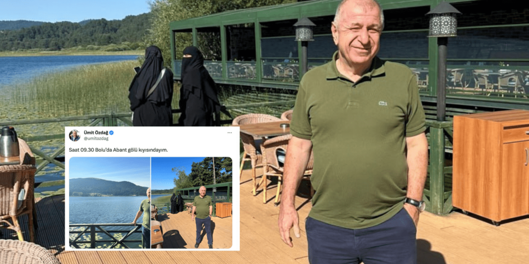 İslam düşmanı ve ırkçı Ümit Özdağ’dan çarşaflı kadınlara taciz!