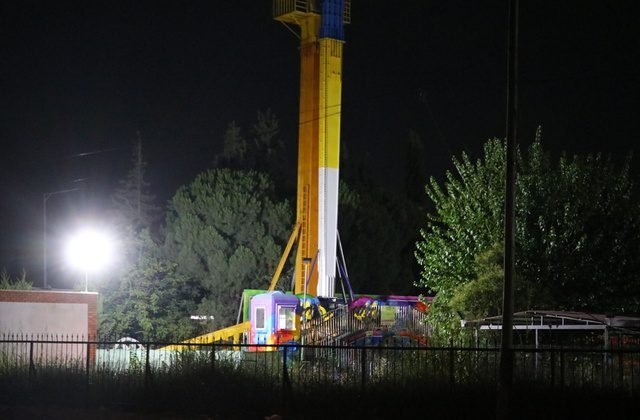 Lunaparkta savrulan salıncak 6 kişinin yaralanmasına sebep oldu
