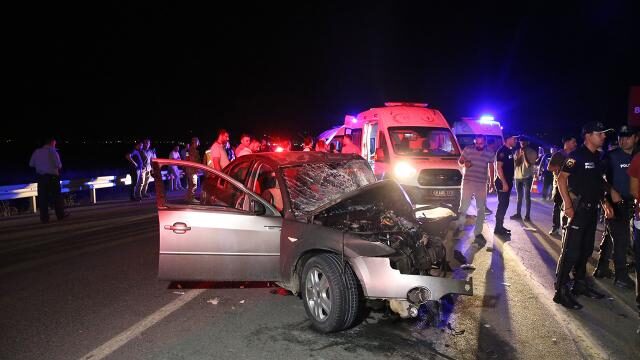 Muş’ta 6 araç birbirine girdi