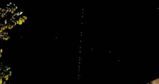 Bitlis semalarında Starlink uyduları görüntülendi