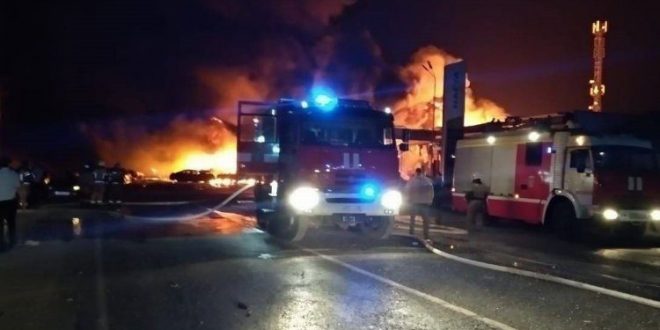 Ukrayna halkı Rusya'daki istasyon yangını ile alay etti