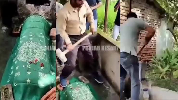 Hindular Müslüman mezarlıklarına saldırıyor