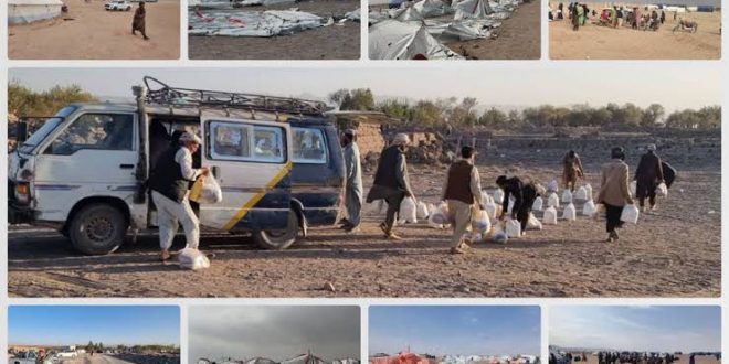 Depremlerle sarsılan Afganistan'ın Herat vilayetinde binlerce insan kötü durumda