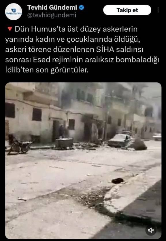 Ebu Hanzala medyası, Esed'in İdlib saldırısını meşru gösterdi! Ebu Hanzala medyası, Esed'in İdlib saldırısını meşru gösterdi!