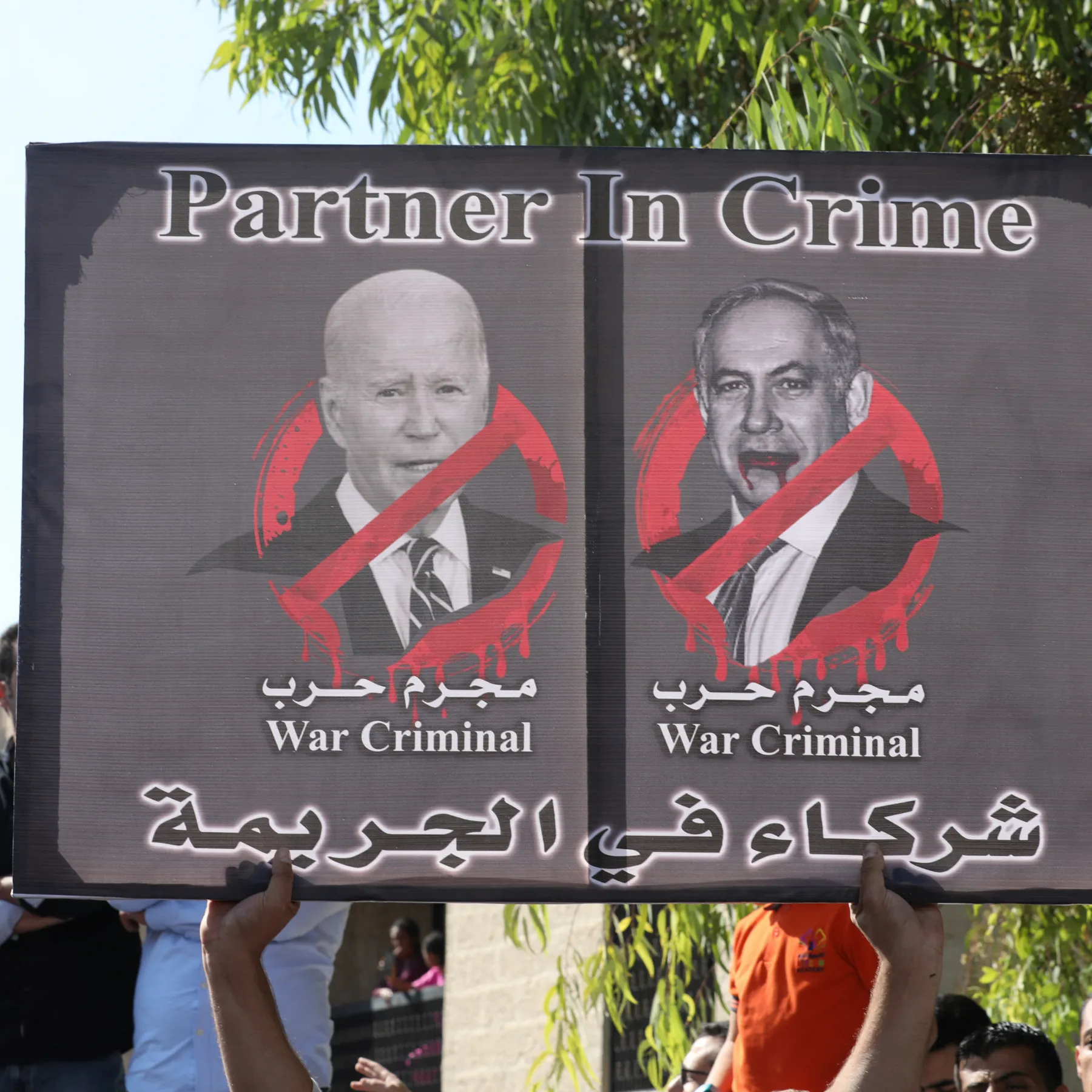 Eli kanlı İsrail ve suç ortakları