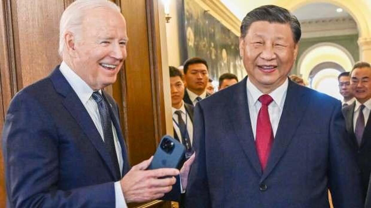 Biden ve cinping arasinda ilginc diyalog fotograf gosterip hatirlatti