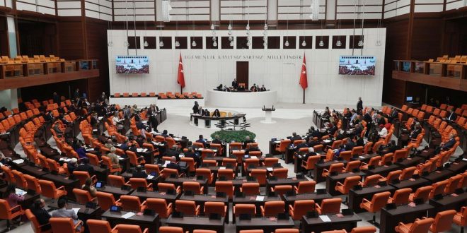 İsrail boykotuna TBMM'de katıldı