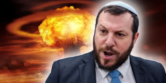 Yahudi bakanın 'nükleer bombası' arzusu ters tepti