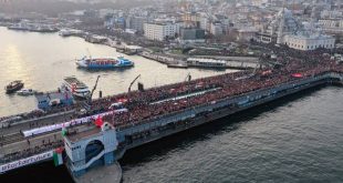 Galata Köprüsü'nde büyük 'Gazze' yürüyüşü düzenleniyor!