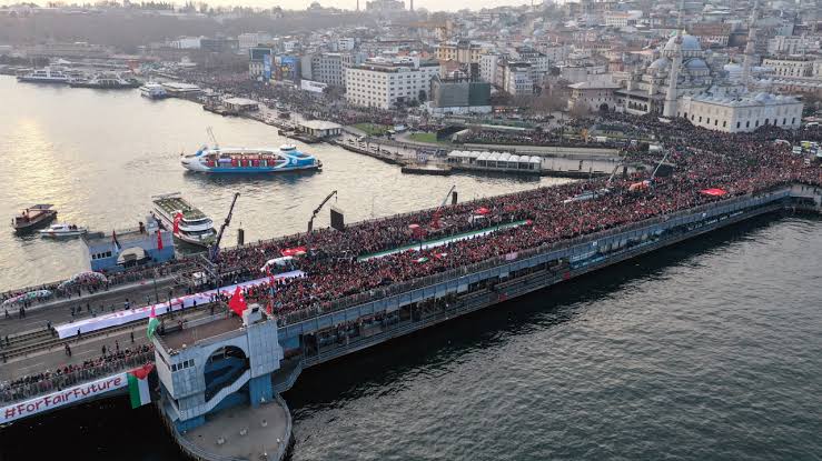Galata Köprüsü’nde büyük ‘Gazze’ yürüyüşü düzenleniyor!