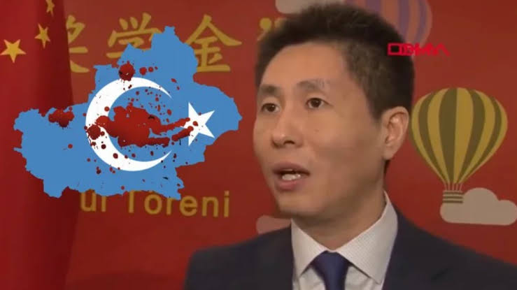 Çin’in İstanbul Başkonsolosu Uygur soykırımını böyle savundu! [Videolu]