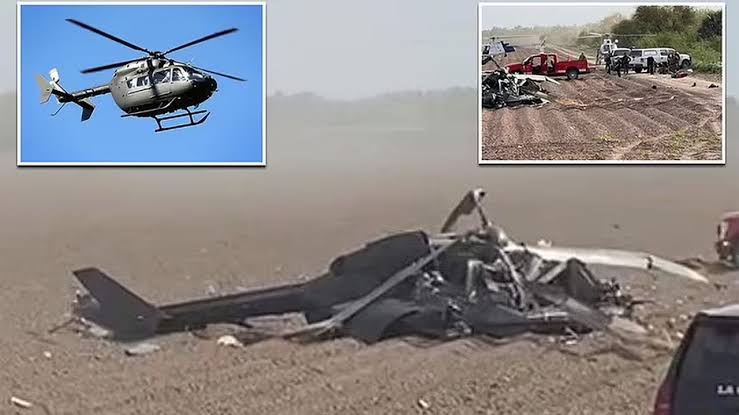 ABD ordusuna ait helikopter düştü: Ölüler var