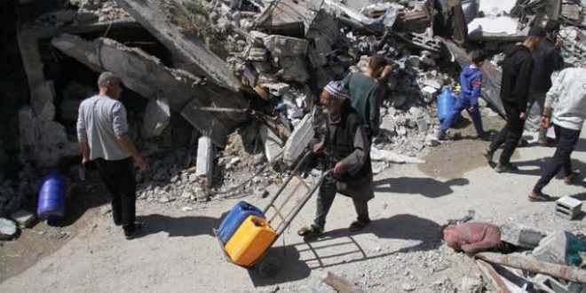 Gazze De Kisi Basina Dusen Su Miktari 2 Litreye Dustu