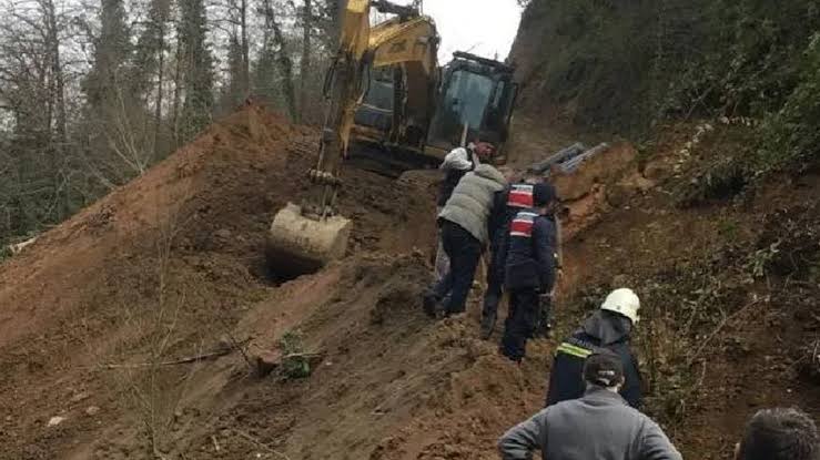 Trabzon’da göçük: cansız bedenlere ulaşıldı