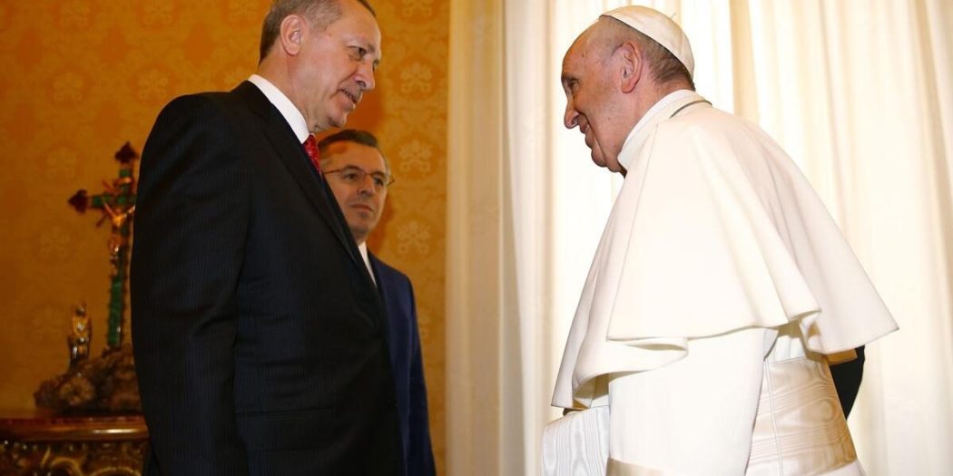 Erdoğan’dan Papa’ya ‘Filistin’ mektubu