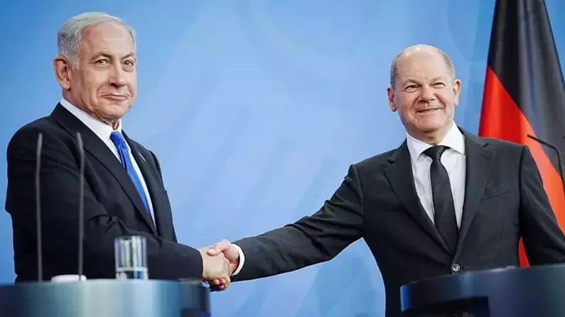 Almanya İsrail'e destek sırasında öncü!