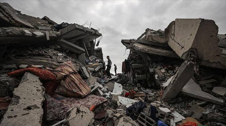 Gazze’de 3 evden 2’si yıkık
