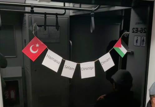 İmamoğlu’na metroda mesaj; “Hamas terör örgütü değildir”