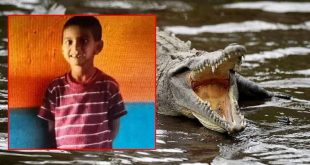 Vahşet! Engelli çocuğunu timsahlara attılar!