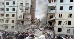 Ukrayna'dan saldırı: Belgorod'ta apartman çöktü!