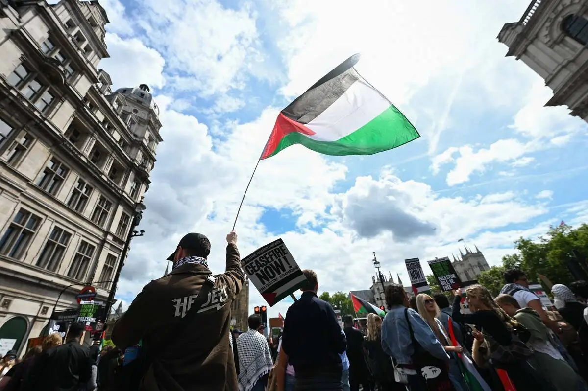 AA 20240608 34818439 34818429 PROPALESTINIAN PROTEST IN LONDON
