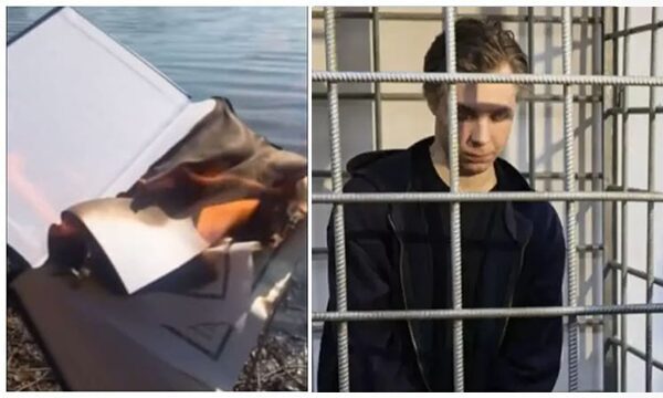 Kur’an yakan Rus cezasız kalmadı!