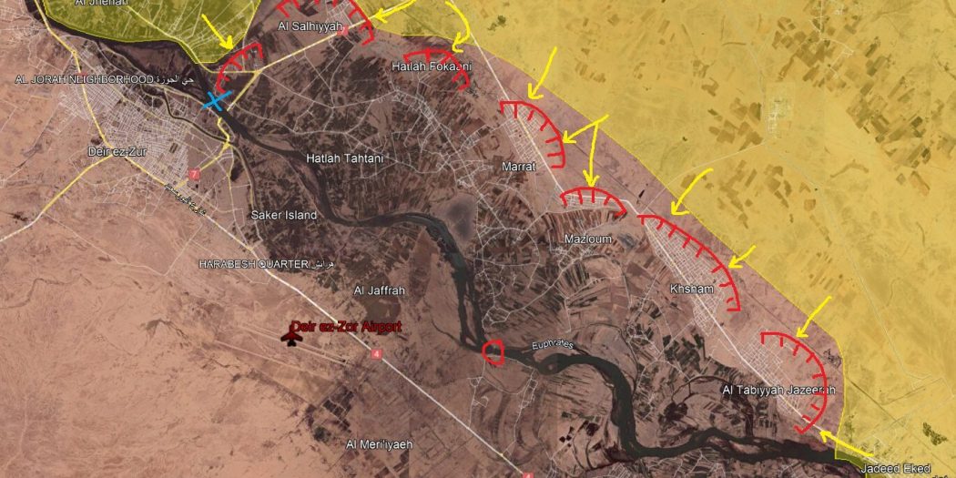 Terör örgütü PKK’nın Suriye kolu SDG Deyruzzor’da zorda