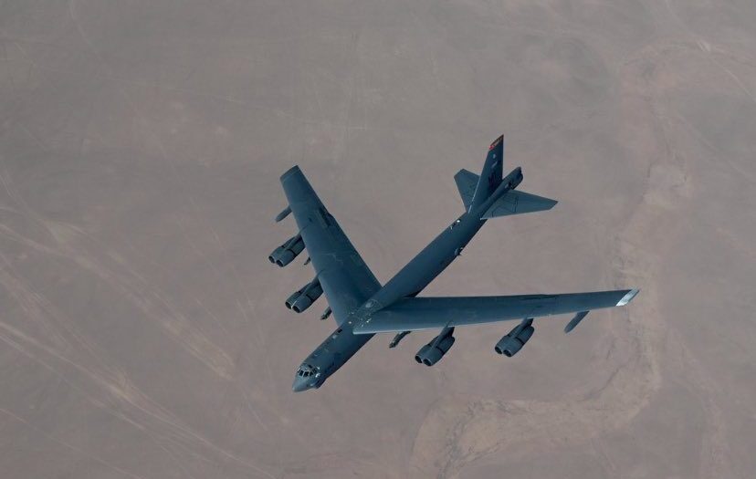 ABD’ye ait bombardıman uçağı Suriye semalarında