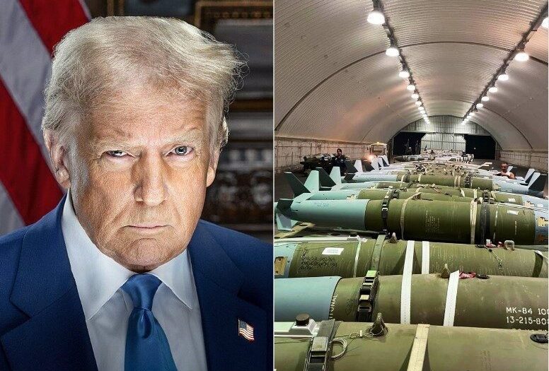 Trump’tan İsrail’e yeşil ışık: Tonlarca bomba yolda!