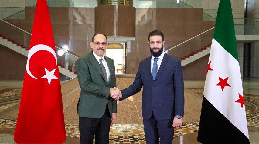 MİT başkanı Kalın Şam sarayında Cevlani ile bir araya geldi