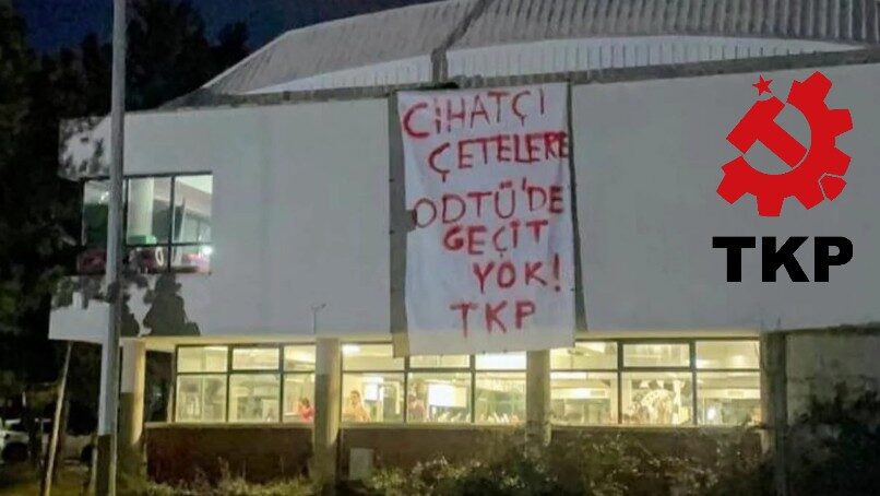 Komünizm zehri oruçlu öğrencileri hedef aldı: “Cihatçı çetelere yer yok!”