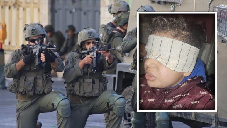 Siyonist terörü Batı Şeria’da: Babası için oğlunu (12) rehin aldılar!