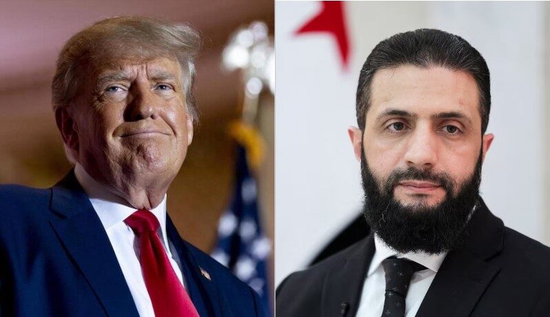 Tarihi buluşma: Trump ve Şara bir araya geliyor!