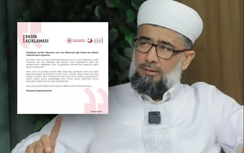 Göç İdaresi’nden Özbek alim hakkında açıklama