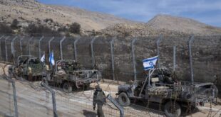 Israeli soldiers patrol border with Syria 2 1