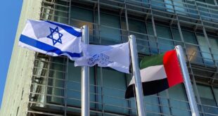 Tel Aviv Birleşik Arap Emirlikleri Bayrağı