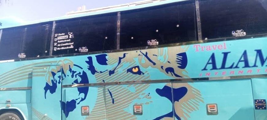 Şam – Süveyda yolunda dehşet anları; yolcu otobüsünü taradılar!