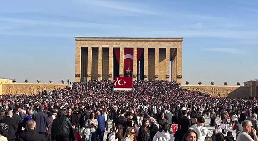 Anıtkabir ziyaretinde bu sene tarihî rekor kırıldı