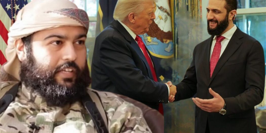 Trump’la selfi çeken mücahide Muhaysini güzellemesi: “İlkesinden taviz vermedi..”