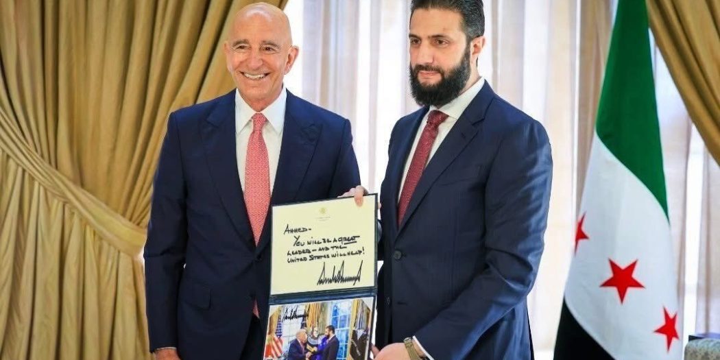 ABD’nin Yeni Kuklası Şara’ya, Trump’tan Elyazılı Mesaj