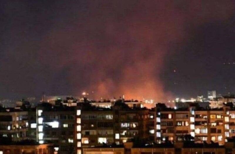 Şam yine hareketlendi: Mezze Askeri Havalimanı’nda patlama sesleri!