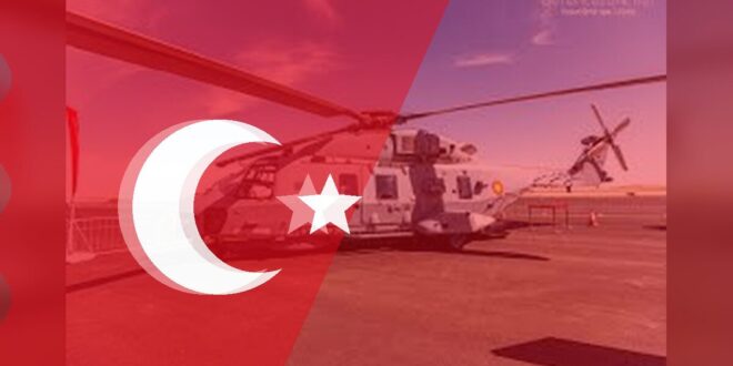 helikopter kolaj dalga